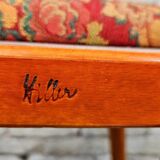 Set of 4 Hiller chairs 1960