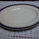 Oval dish blue king Alfred Meakin