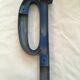 Old letter to sign iron d or p 30 cm