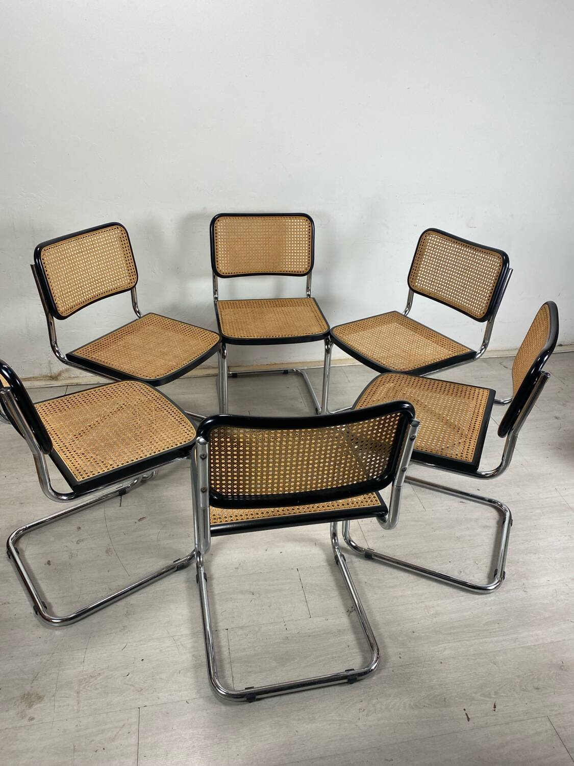 6 Cesca B32 chairs