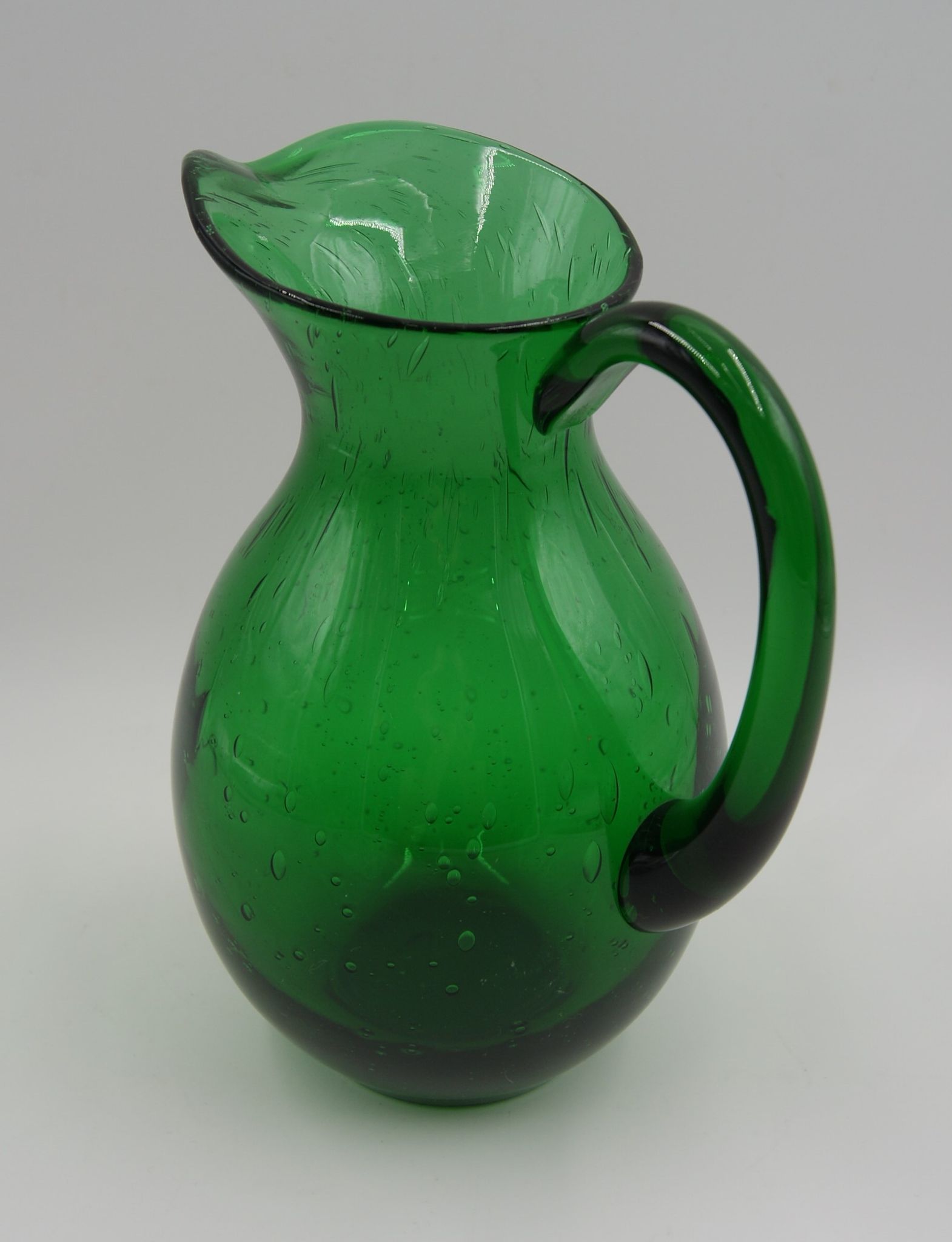Vintage blown glass decanter