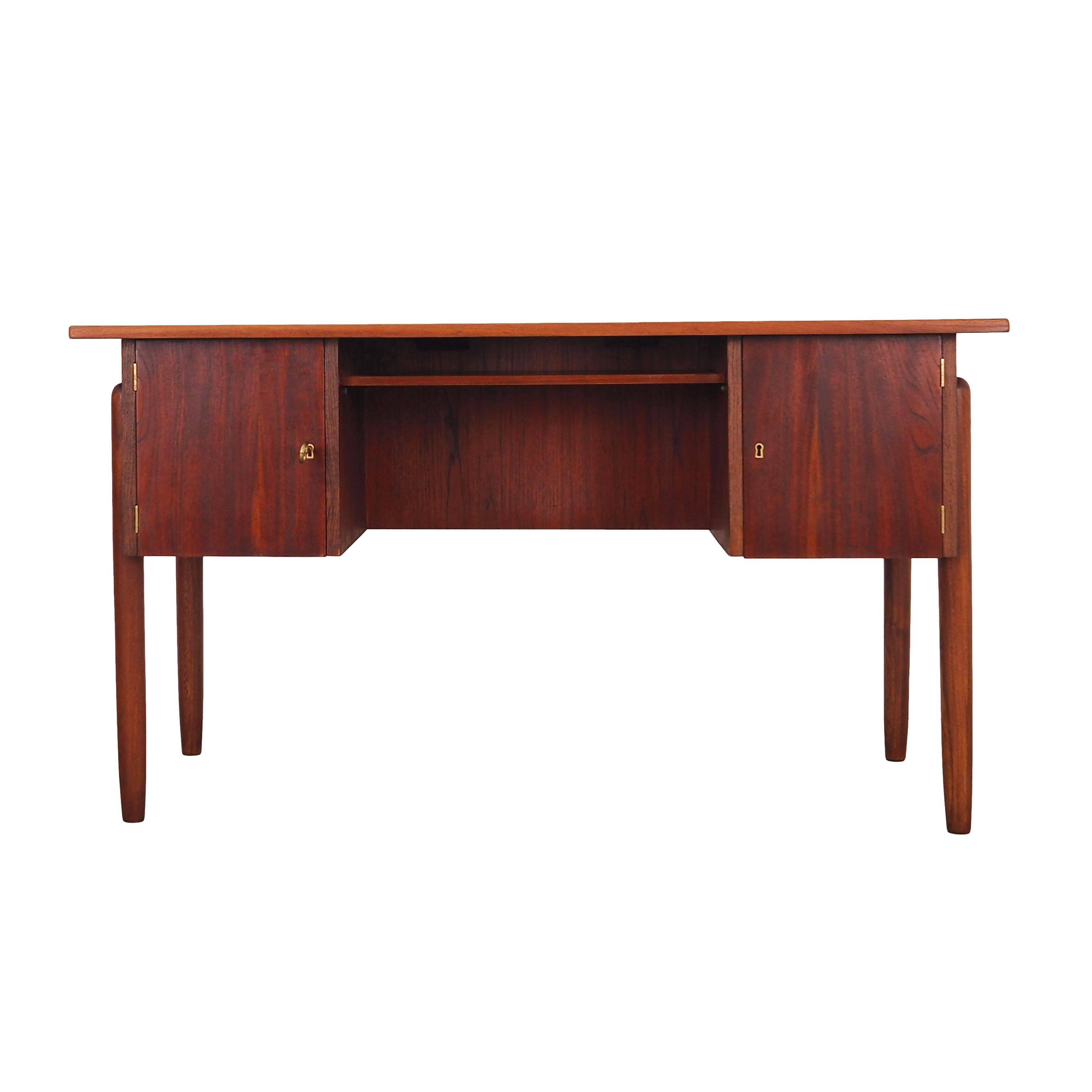 Teak desk, Danish design, 1960s, production: Denmark