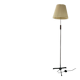 1970s floor lamp in metal and teak