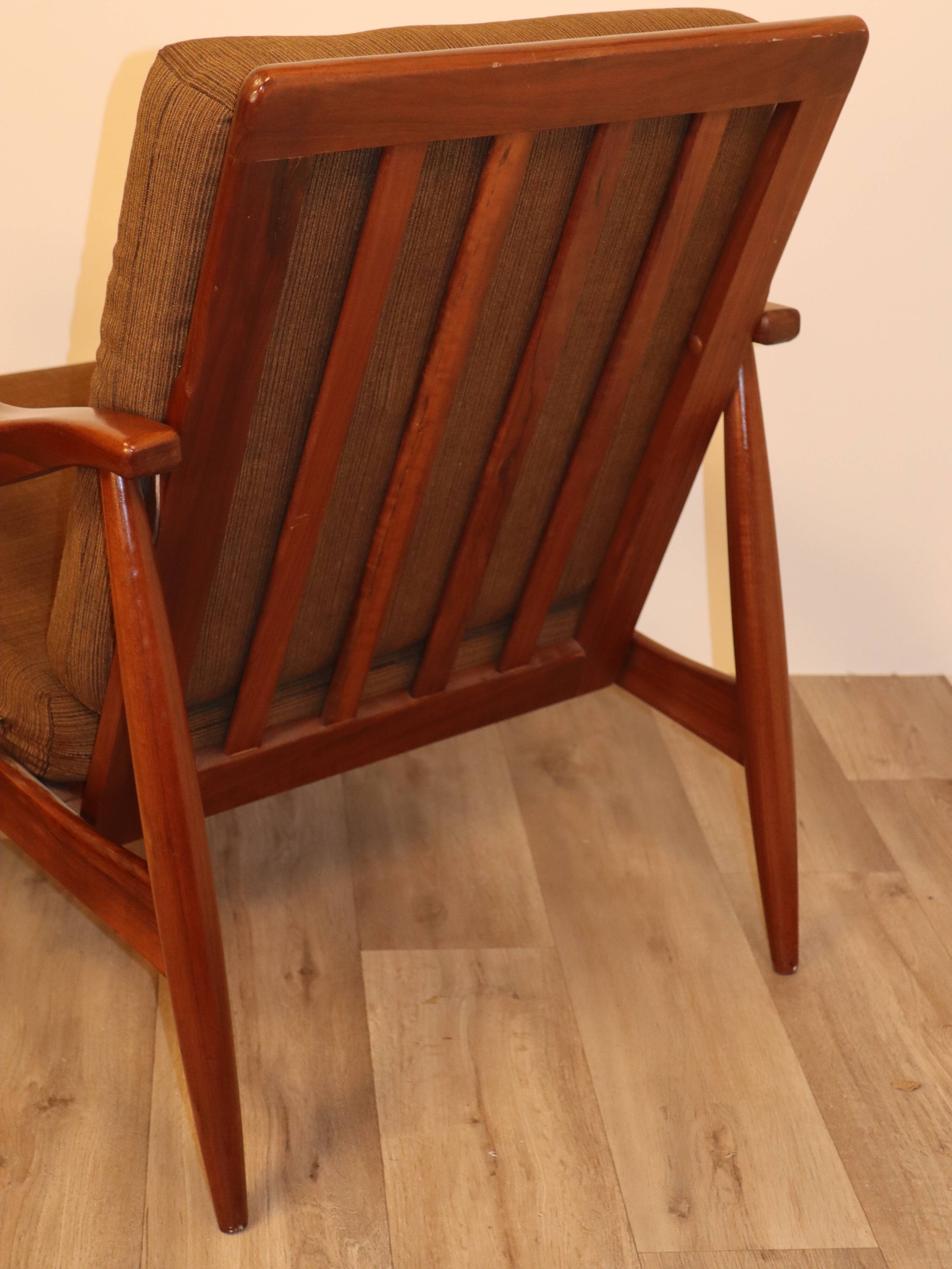 Scandinavian chair in teak around 1960