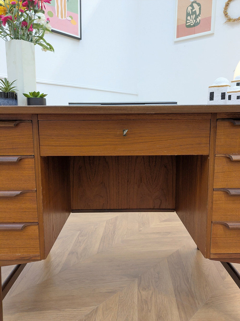 Vintage Scandinavian desk