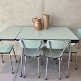 Table formica extensions 150 cm with 4 seats