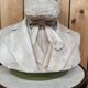White marble bust of a male portrait – 19th century.