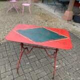 Iron garden table