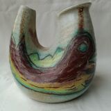 Accolay vase decorated with fish