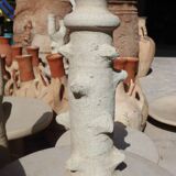 Raw wabi-sabi tamegroute sculpture vase