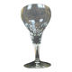 set of 6 antique cut crystal wine glasses in tulip shape from the pres