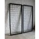 Paire de lit jumeaux et chevets 1950