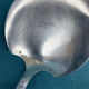 Cream ladle in silver metal perfect condition punch