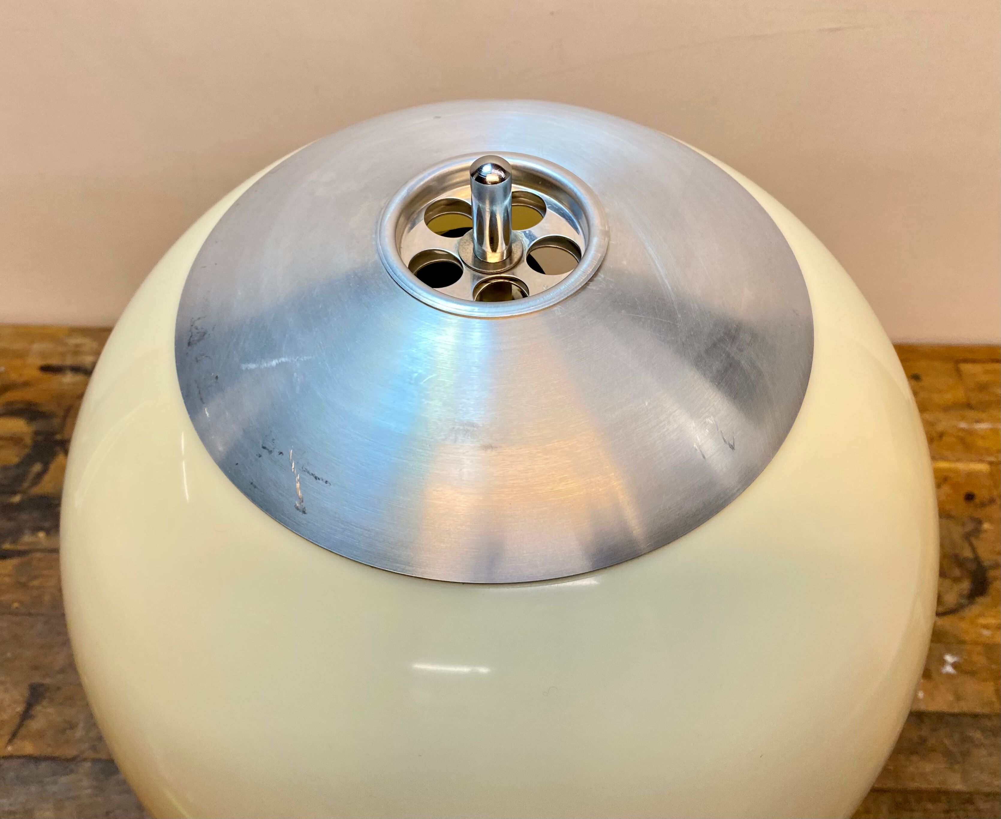 Lamp mushroom walking tulip Unilux France vintage design 70s