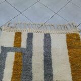 Tapis beni mrirt traditionnel tissé main