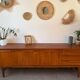 Vintage Scandinavian teak sideboard