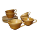 Vintage Salins earthenware coffee set