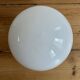 Art Deco ceiling light in opaline glass and ceramic