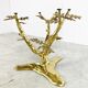 Vintage brass coffee table, 1970s