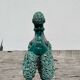 Spaghetti Green Ceramic Poodle Dog