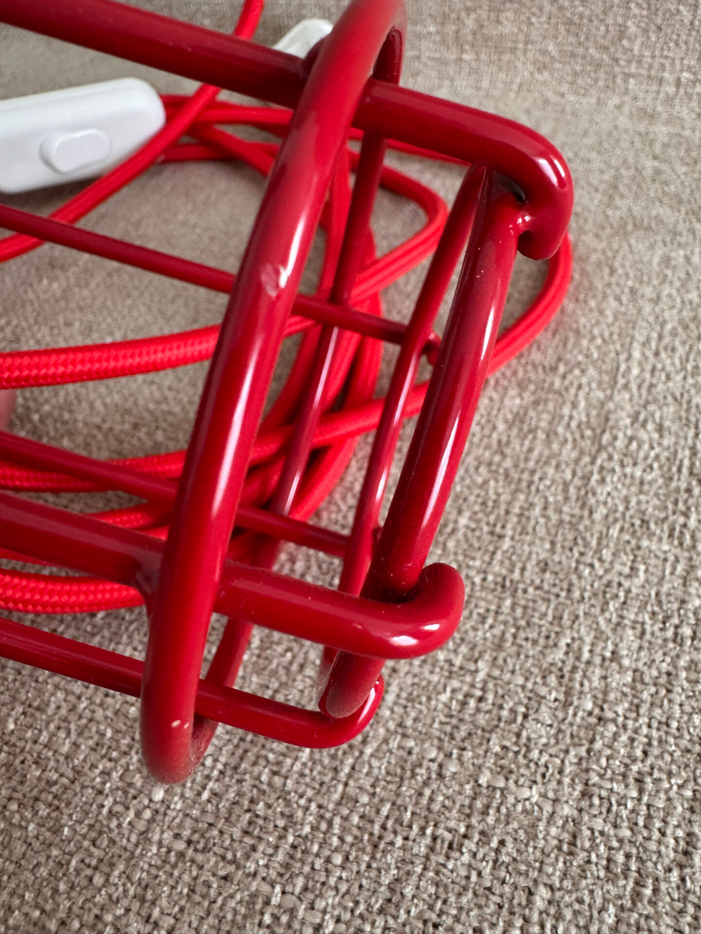 Campari studio 5.5 wire metal collector lamp