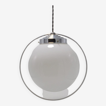 Suspension globe opaline