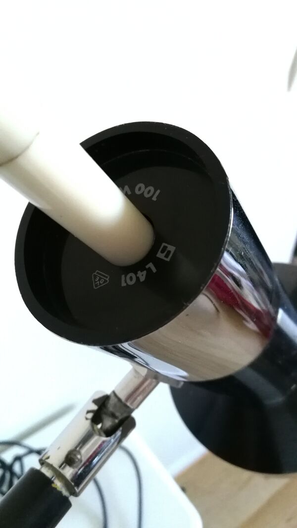 Lampe ajustable, Maria Pergay, 60s, acier