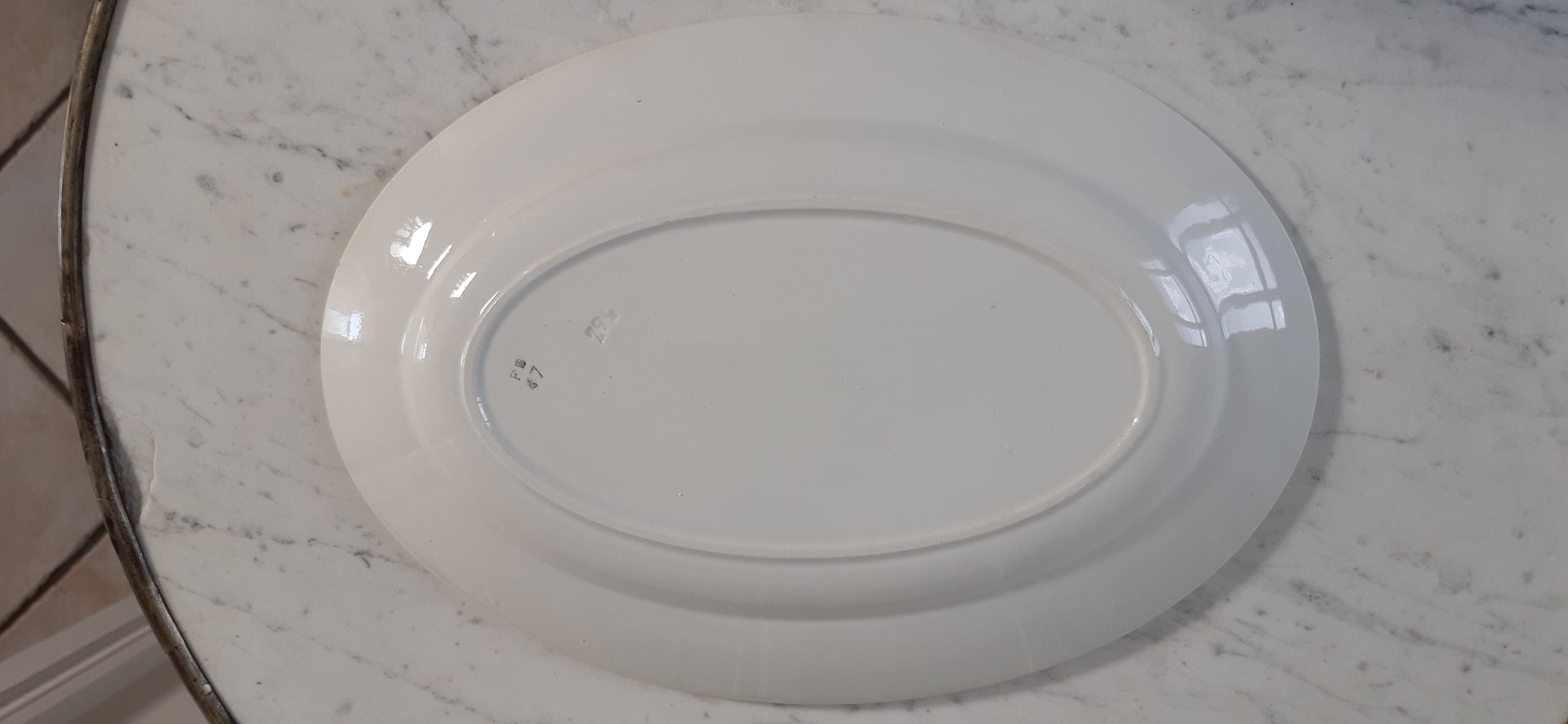 Dish oval Digoin 50s