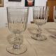 Set of 8 Baccarat glasses