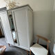 Armoire lin pieds compas