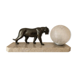 Panther lamp art deco