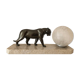 Panther lamp art deco