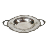 Service silver metal punch bird Phoenix tray handle