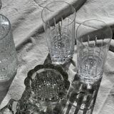 Small glass ashtray in the shape of a flower France Reims Brand MO