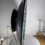 Longwy Tourmaline Platter, France, vintage 1960s, XL