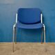 Lot de 20 chaises DSC 106 bleues de Giancarlo Piretti pour Castelli.