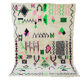 Moroccan berber carpet 263x152cm