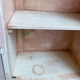 Wall toilet cabinet 2 doors 4 drawers