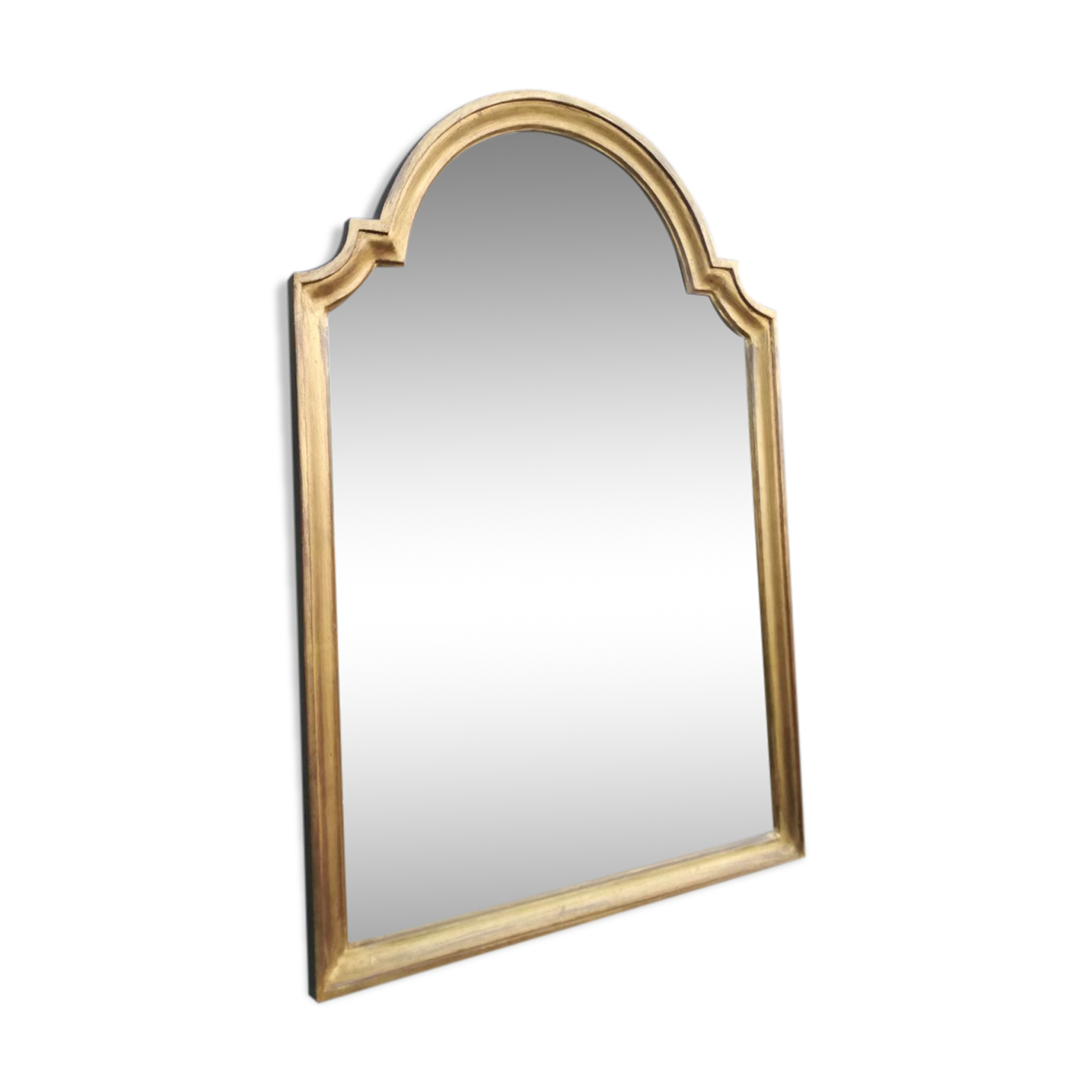 Miroir néoclassique doré vintage 53x80cm