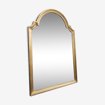 Miroir néoclassique doré vintage 53x80cm
