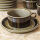 11 tasses et soucoupes série Kosmos Arabia Finlande