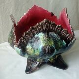 POT COVER IN SLURRY ART NOUVEAU ERA