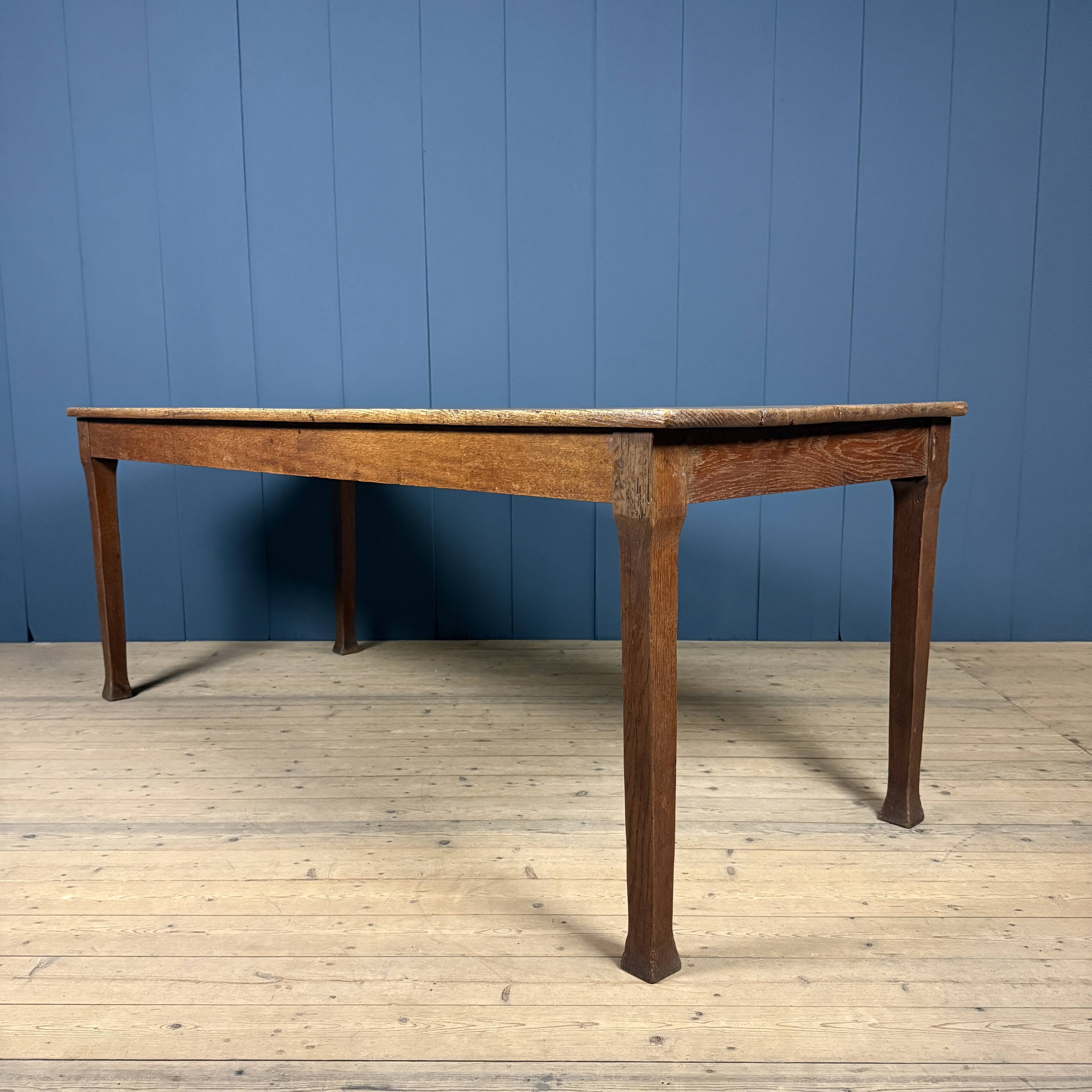 German oak coffee table