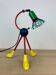 Lampe tripode couleurs primaires style Memphis années 80