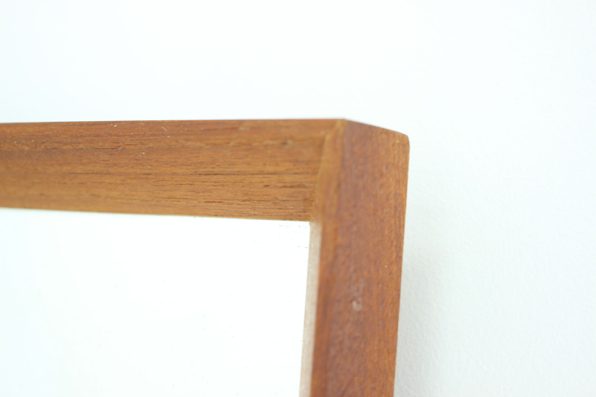 1970s Teak Wall Mirror, Denmark
