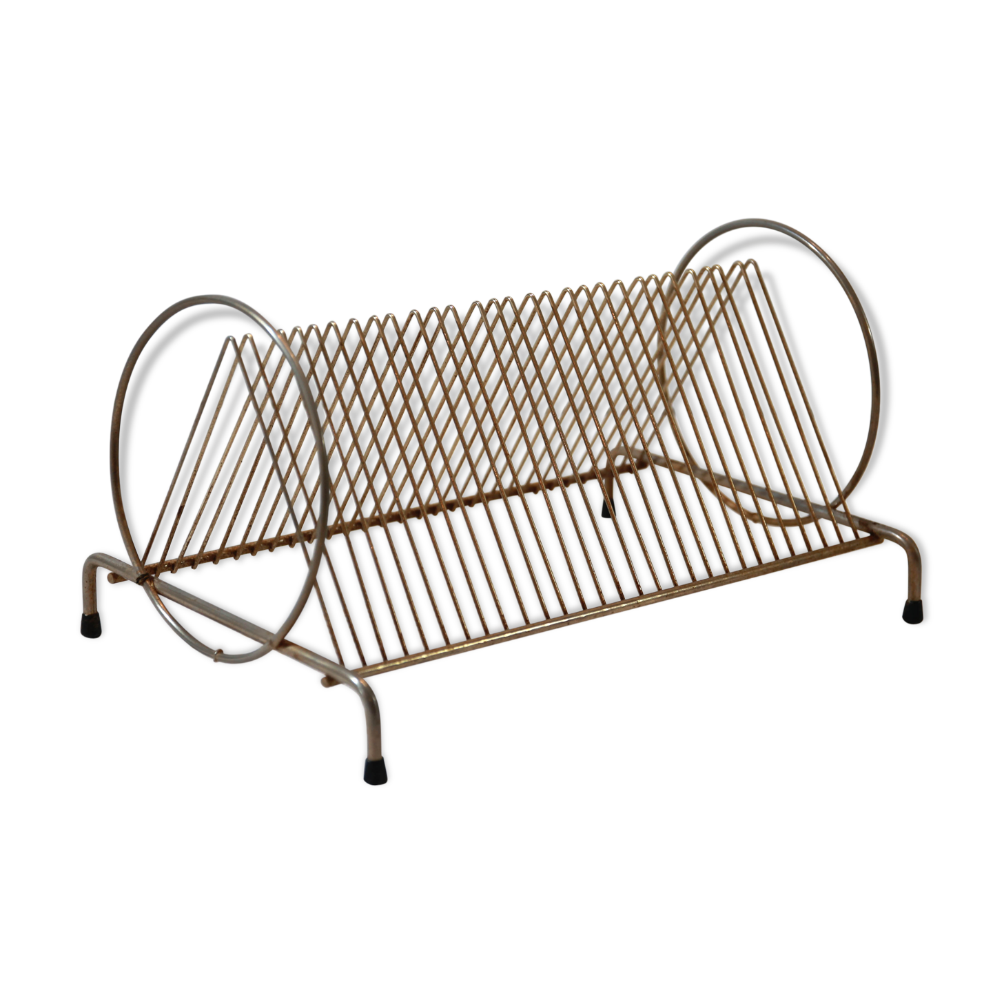 Gold metal range-disc