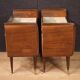 Paire de tables de chevet design des années 50