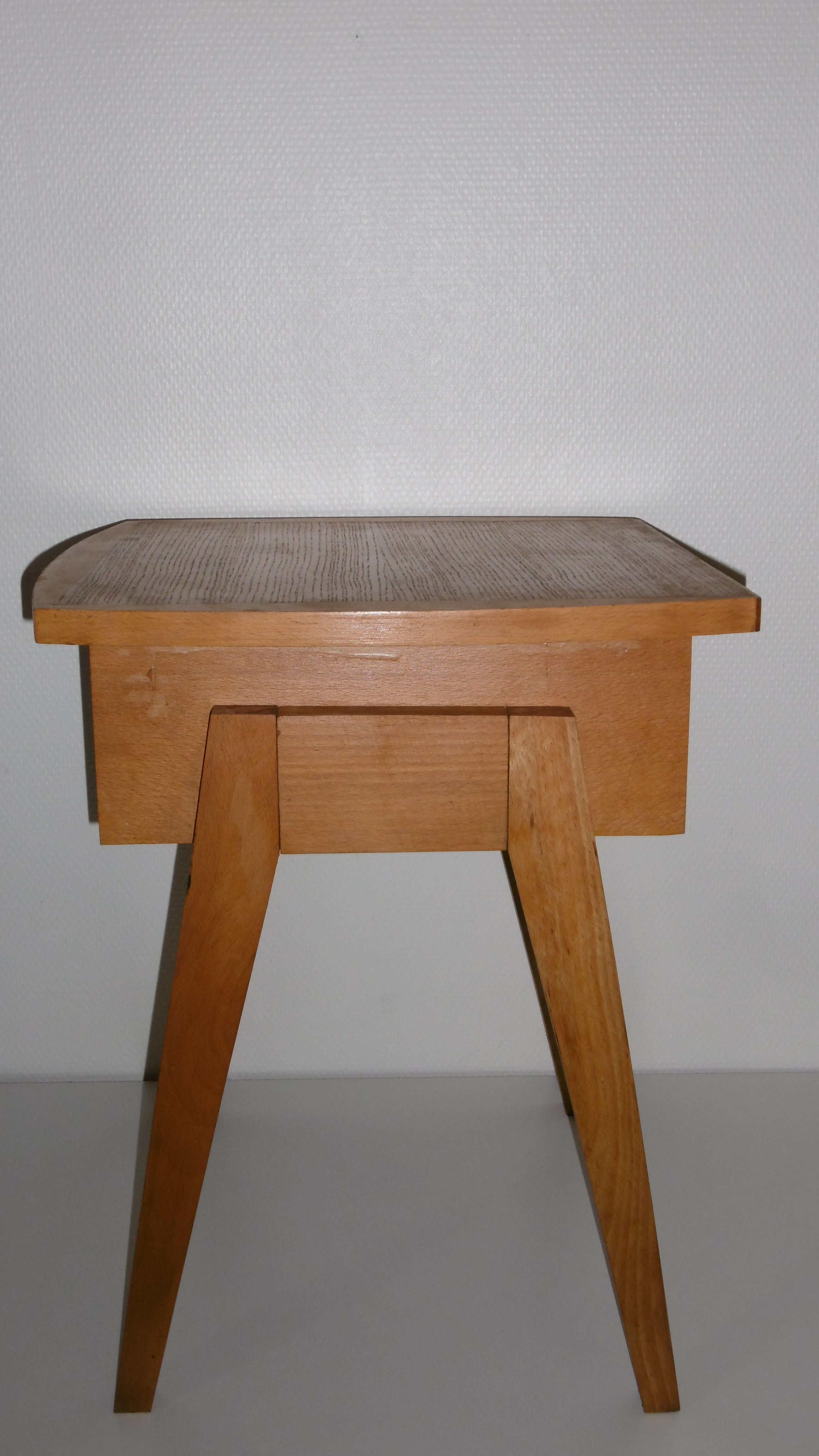 Scandinavian style in beech bedside table