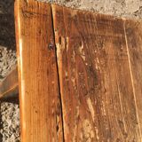 Farm table in fir 150 cm 2 drawers