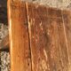 Table de ferme en sapin 150 cm 2 tiroirs